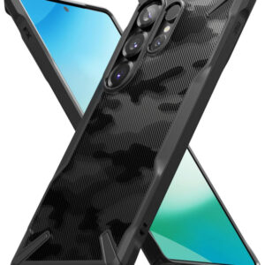 Samsung Galaxy S25 Ultra Back Cover Case | Fusion X - Camo Black